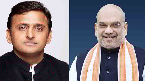 ബിജെപിക്ക് അധ്യക്ഷനെ കണ്ടെത്താനാകുന്നില്ലെന്ന് അഖിലേഷ്; തെരഞ്ഞെടുപ്പ് കുടുംബത്തില്‍ നിന്നല്ലെന്ന് അമിത് ഷാ; പൊട്ടിച്ചിരി പടര്‍ത്തി സംവാദം