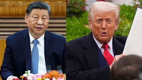 Donald Trump, Xi Jinping 