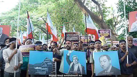Solidarity SIO march against Waqf Act