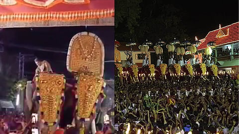 Arattupuzha pooram| പൂരപ്പാടം ഭൂലോക വൈകുണ്ഡമായി; അവിസ്മരണീയം ആറാട്ടുപുഴ പൂരം - വിഡിയോ