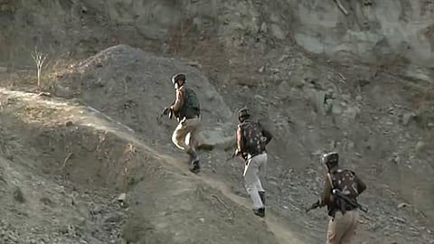 Exchange of fire with terrorists in Udhampur