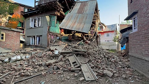 Destroyed the houses of the terrorists 