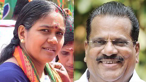 shobha  surendran - ep jayarajan