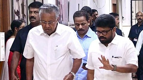 a rajasekharan nair is cm's new private secretary