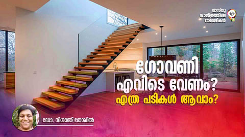 vastu sastra of stair case