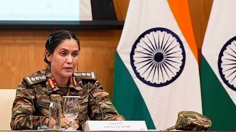  Army officer Colonel Sofiya Qureshi