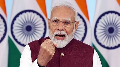 Water and blood cannot be spilled together, terror and talks cannot go together, says PM