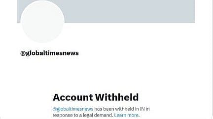 Xinhua, Global Times X accounts banned