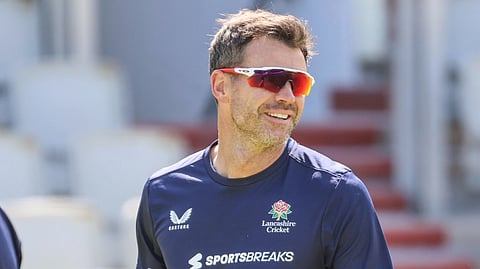 James Anderson returns to competitive cricket