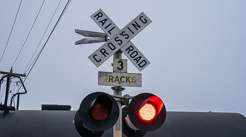 train level cross