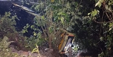 Bus loses control in Valparai, falls 20 feet; 28 injured