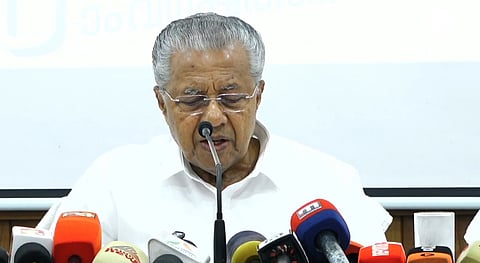 chief minister pinarayi vijayan