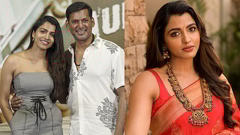 Vishal, Sai Dhanshika