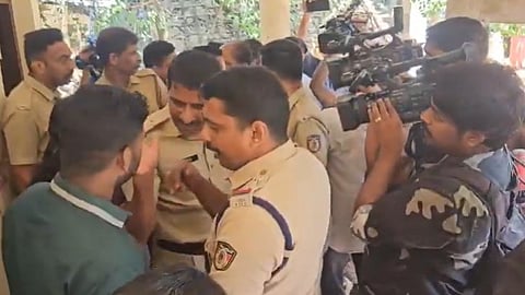 parents Protest at Adimali High School 