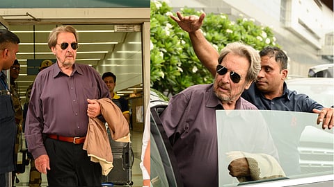 Elon Musk's father Errol Musk arrives in India