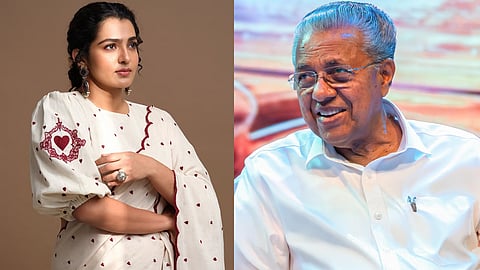 Pinarayi Vijayan, Parvathy Thiruvothu