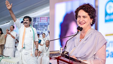 
Aryadan Shoukath, Priyanka Gandhi