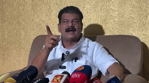 pv anvar against pinarayi vijayan