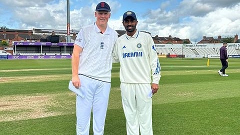 James Rew, Abhimanyu Easwaran In Ground