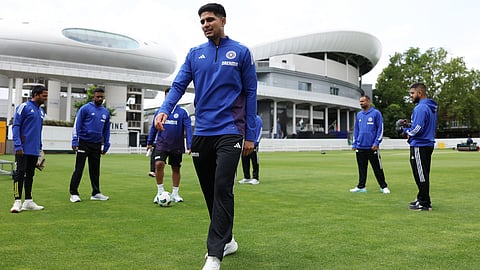 Team India Train At Lord's