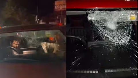Case filed against Congress workers for vandalizing family's car