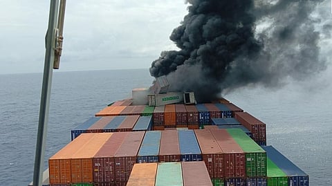 Kerala Cargo Ship Fire Accident