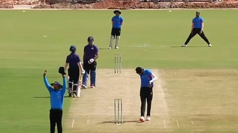 Vaibhav Suryavanshi bats brilliantly again, video