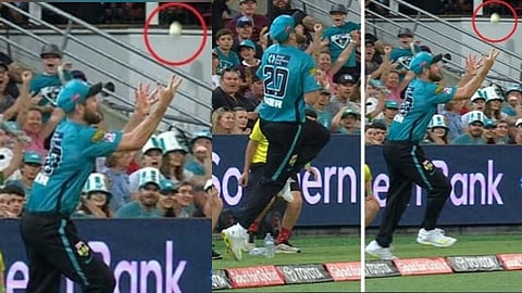 Boundary catches multiple airborne touches outside the rope illegal Marylebone Cricket Club