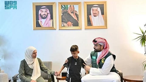 Palestinian Mohammed Khaled Hijazi lost his right eye while his left eye was severely damaged by an explosion 