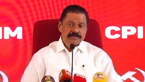M V Govindan's pressmeet