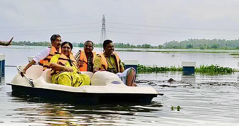 village tourism project launched in Chenam Tharish Paddy Fields Thrissur 