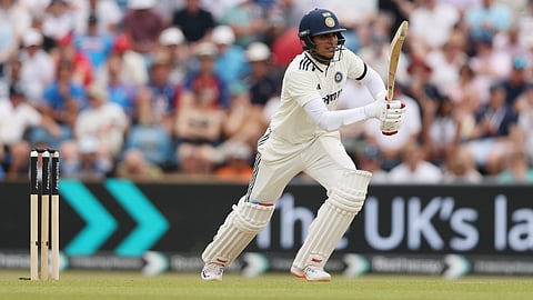 Captain Gill bats first cricket test
