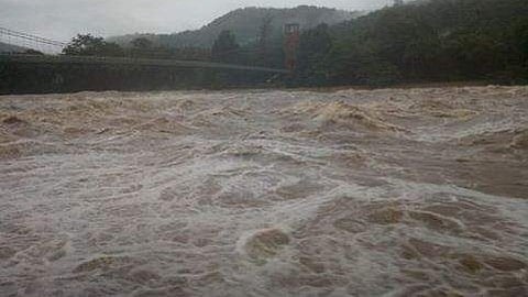 waterlevel increase in river