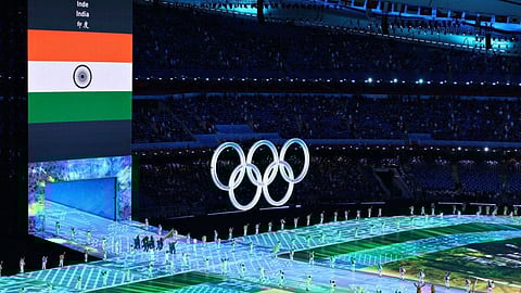 KT Irfan During the Olympics