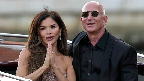 Jeff Bezos and Lauren Sanchez  wedding