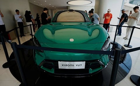 Xiaomi's latest electric SUV YU7 gets record pre-orders within minutes