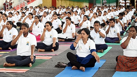 International Yoga Day celebration