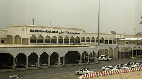 Muscat's first airport