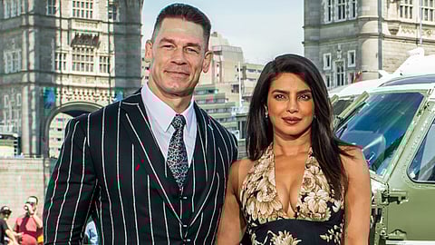 Priyanka Chopra and John Cena