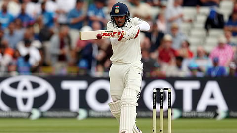 captain Shubman Gill plays a shot