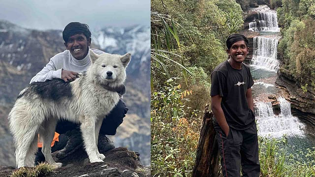Kozhikode teen abin babu hitchhikes across 20 states and Nepal