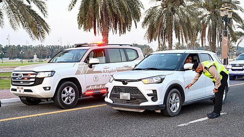 SHARJAH POLICE VEHICLE 