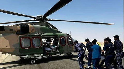 oman police helicopter