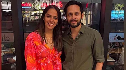 Indian badminton star Saina Nehwal announced her separation from husband Parupalli Kashyap on social media
