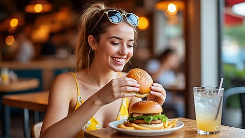 Cheeseburger and Fries