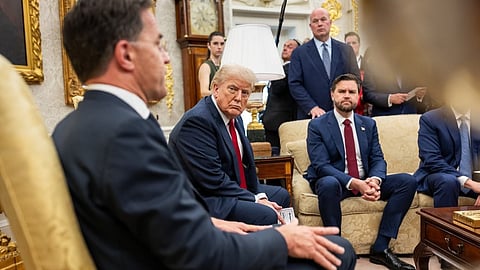 President Trump meets NATO’s new boss Mark Rutte 