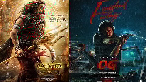 Akhanda 2 poster and OG poster
