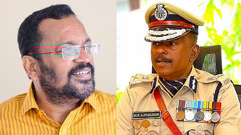 K Rajan, ADGP M R Ajith Kumar
