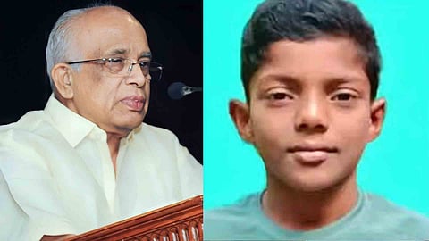 Kollam Thevalakkara Boys High School student Midhun death Minister K Krishnankutty
