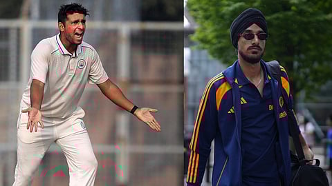 Anshul Kamboj and Arshdeep Singh